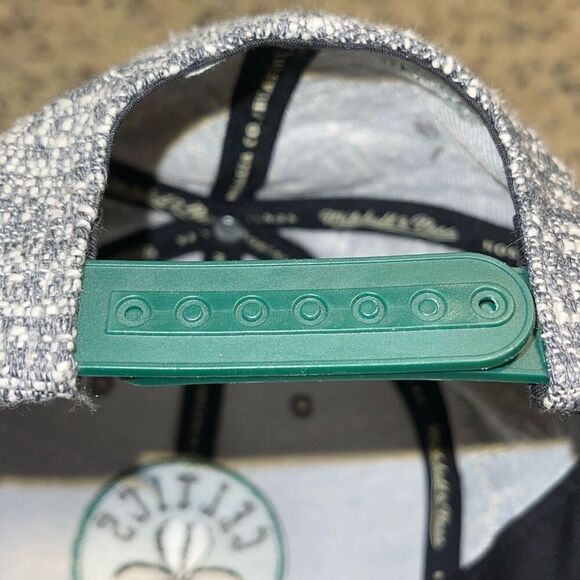 Mitchell & Ness Boston Celtics Snapback Hat Cap Adjustable New - Picture 7 of 7